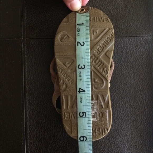 QUIKSILVER Carver Suede Leather Sandals - Picture 5 of 5